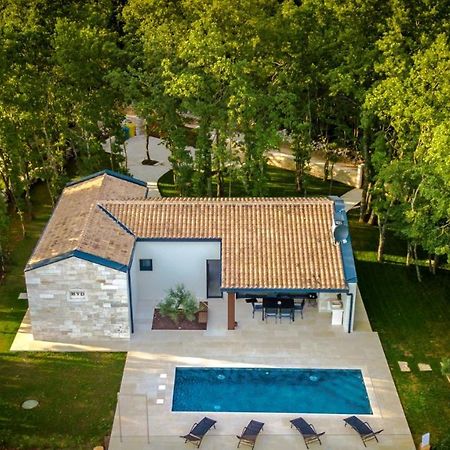 Sveti Petar u Sumi Casa Bosca With Heated Poolヴィラ エクステリア 写真