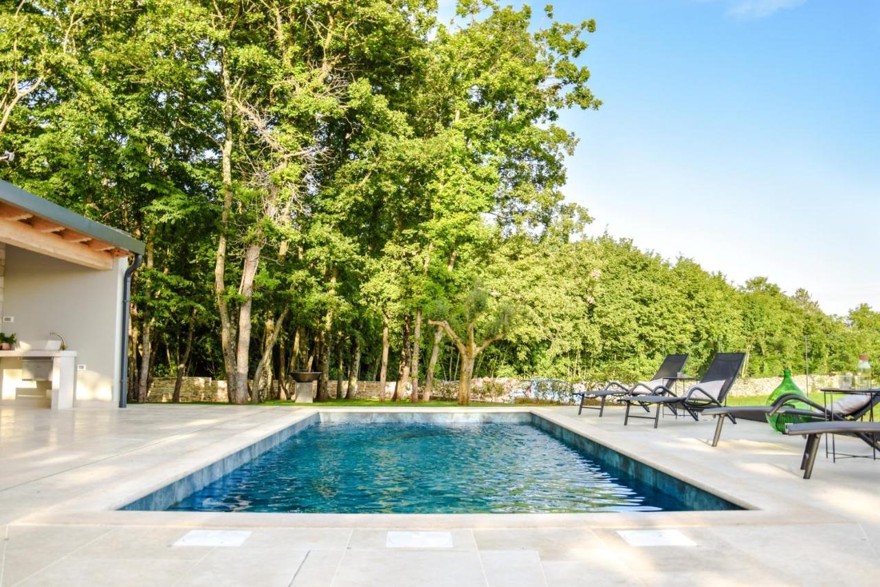 Sveti Petar u Sumi Casa Bosca With Heated Poolヴィラ エクステリア 写真