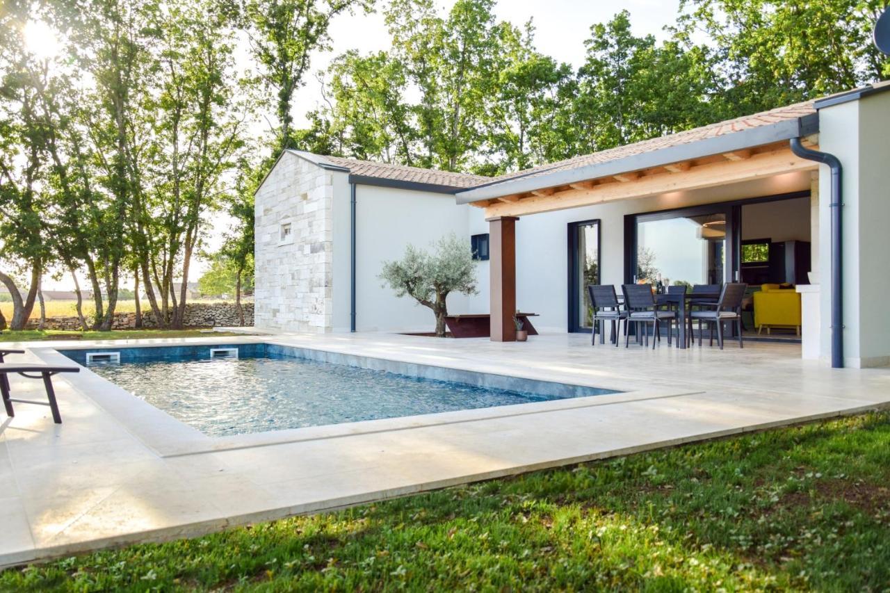 Sveti Petar u Sumi Casa Bosca With Heated Poolヴィラ エクステリア 写真