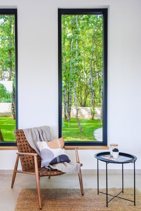 Sveti Petar u Sumi Casa Bosca With Heated Poolヴィラ エクステリア 写真