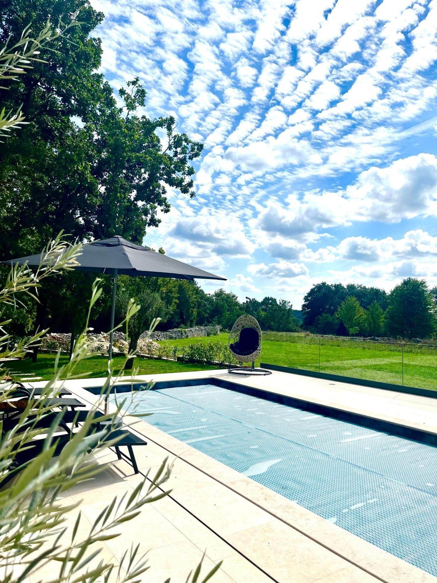 Sveti Petar u Sumi Casa Bosca With Heated Poolヴィラ エクステリア 写真