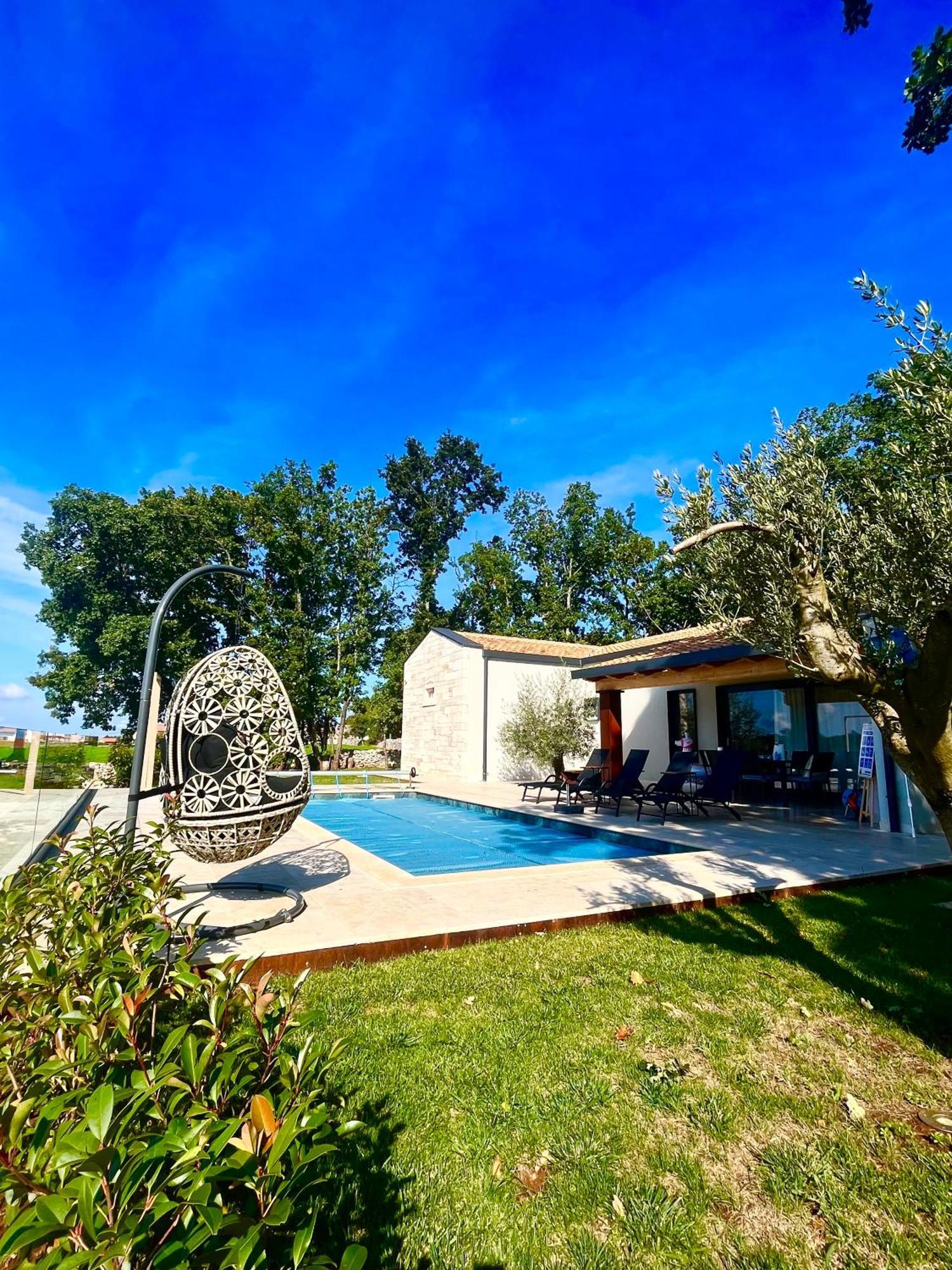 Sveti Petar u Sumi Casa Bosca With Heated Poolヴィラ エクステリア 写真